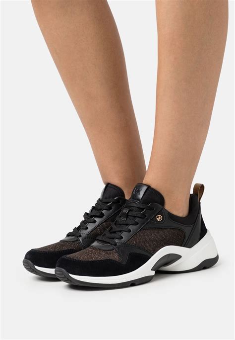 sneakers michael kors zwart|michael kors sneakers mujer.